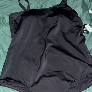 Torrid Black and Green Swimsuit